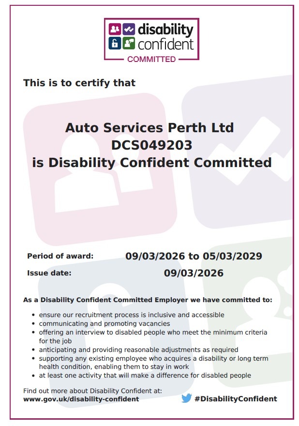 Disability Confident Committed
